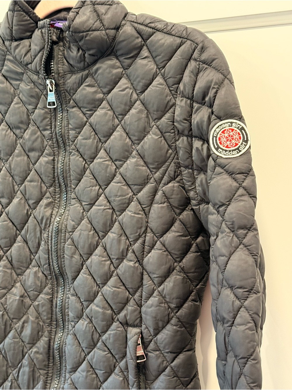 Woman’s Quilted Black Jacket